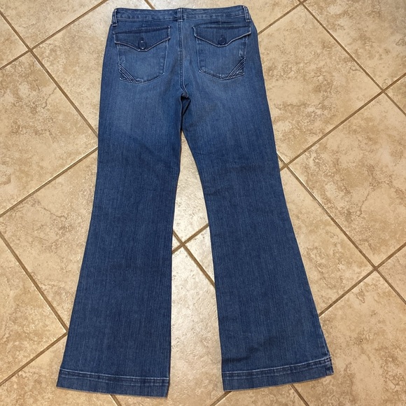 Duck Head Wide Leg Mid Rise Denim Jeans - Picture 7 of 10